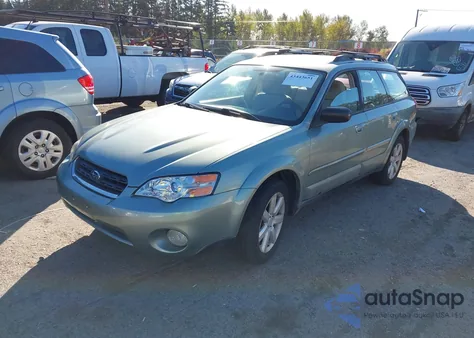 2006 Subaru Outback 2.5I z USA, uszkodzony, nr VIN 4S4BP61C467339730